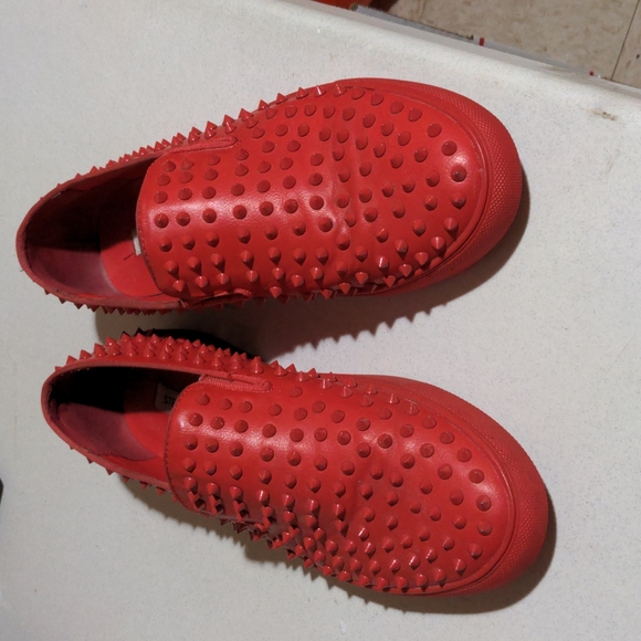 Steve Madden Other - STEVE MADDEN RED HYDE LOAFERS